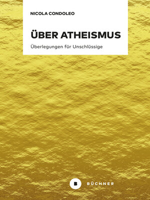 cover image of Über Atheismus